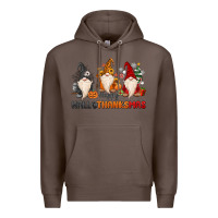 Coffee Happy Hallothanksmas Premium Hoodie - MaliasSmallBusiness