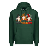 Sports Green Happy Hallothanksmas Premium Hoodie - MaliasSmallBusiness
