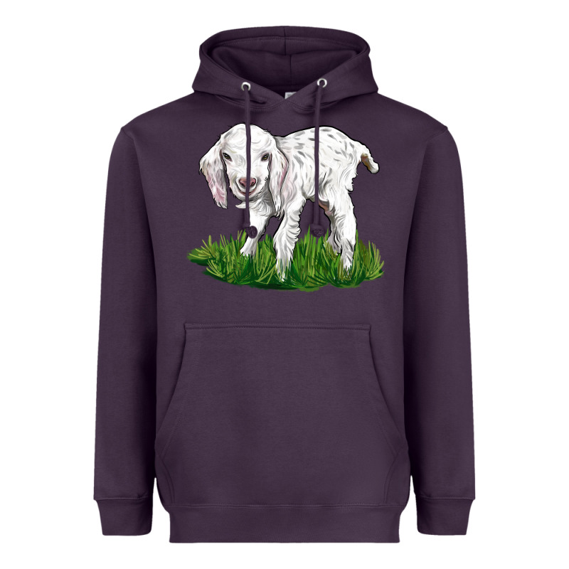Baby Angora Goat Heavyweight Hoodie by LillyAllenDesigns | Teevron