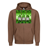 Chestnut st patricks gnomes Zipper Hoodie - Jasminsmagicworld