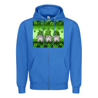 True Royal st patricks gnomes Zipper Hoodie - Jasminsmagicworld