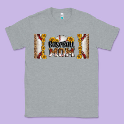 Leopard Baseball Mom 16oz Libbey Glass Classic Tee Designed By Hra Design Shop