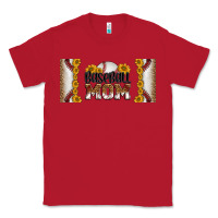 Red leopard baseball mom 16oz libbey glass Classic Tee - HRA Design Shop