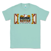 Seafoam leopard baseball mom 16oz libbey glass Classic Tee - HRA Design Shop