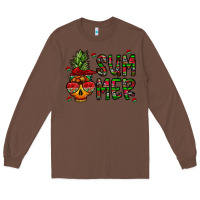 Chestnut summer vibes Long Sleeve Tee - CowhideDigitalArt