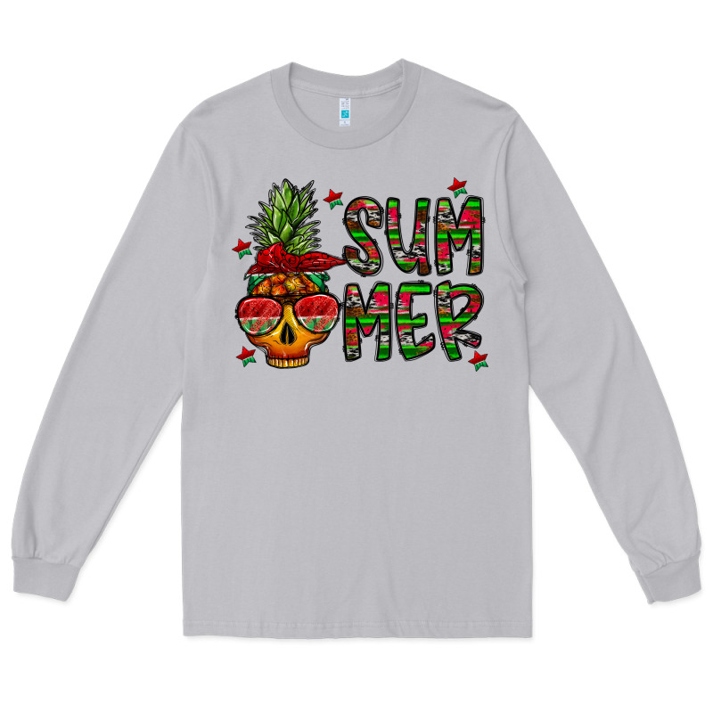 Summer Vibes Long Sleeve Tee by CowhideDigitalArt | Teevron