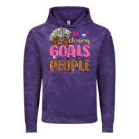 Cloud Purple chasing goals not people Vintage Hoodie - texasbilliewilder