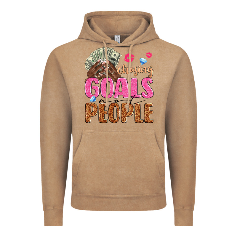 Chasing Goals Not People Vintage Hoodie by texasbilliewilder | Teevron