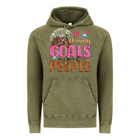 Vintage Olive chasing goals not people Vintage Hoodie - texasbilliewilder
