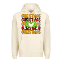 Tofu christmas grinch heart hands Premium Hoodie - MaliasSmallBusiness
