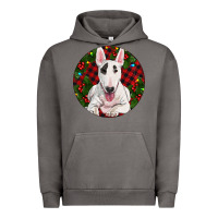 Pigment Tornado Christmas Bull Terrier Urban Hoodie - RanaPortraitStore