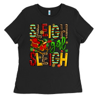 Black sleigh girl sleigh Ladies Tee - AdoDesignShop