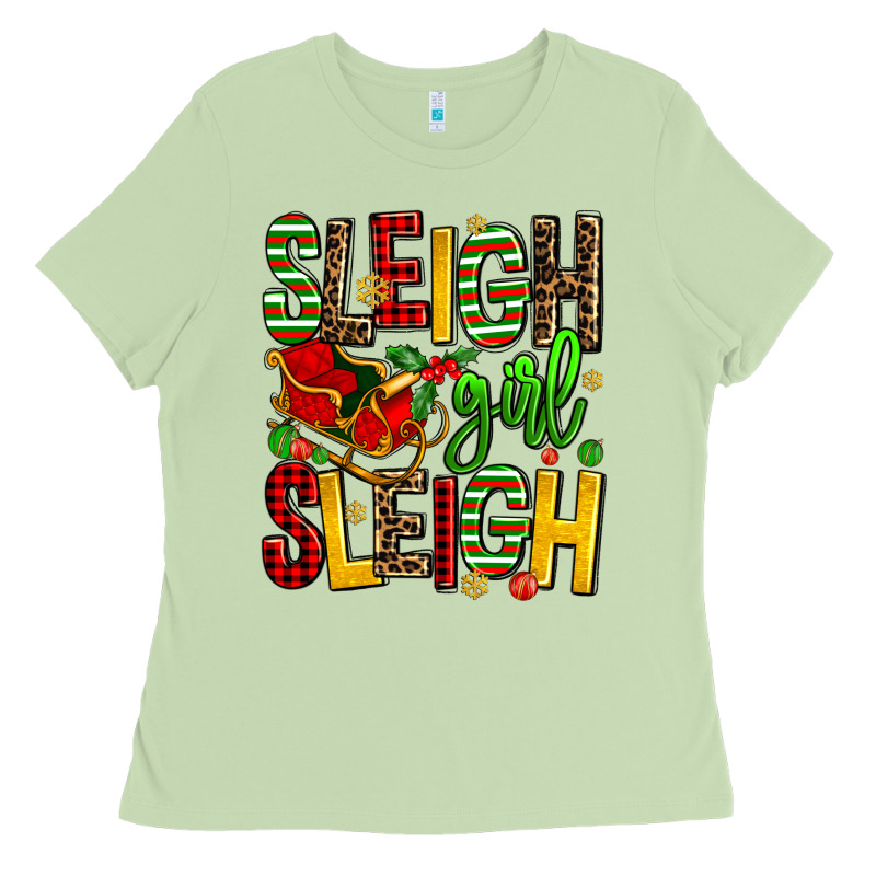 Sleigh Girl Sleigh Ladies Tee by AdoDesignShop | Teevron