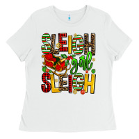 White sleigh girl sleigh Ladies Tee - AdoDesignShop