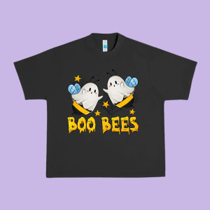 Boo Bees Urban Heavy Tee Designed By Texasbilliewilder