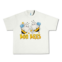 Pistachio Boo Bees Urban Heavy Tee - texasbilliewilder