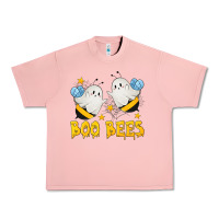 Salmon Boo Bees Urban Heavy Tee - texasbilliewilder