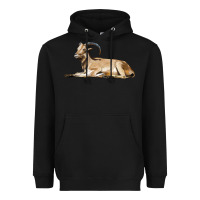 Black Spanish Goat Heavyweight Hoodie - LillyAllenDesigns