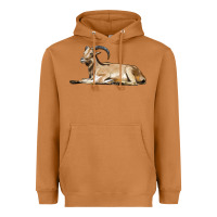 Meerkat Spanish Goat Heavyweight Hoodie - LillyAllenDesigns