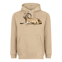 Mushroom Spanish Goat Heavyweight Hoodie - LillyAllenDesigns