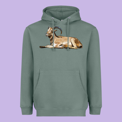 Spanish Goat Heavyweight Hoodie Designed By Lillyallendesigns