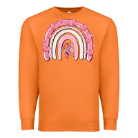 Carrot breast cancer  rainbow Premium Sweatshirt - MaliasSmallBusiness