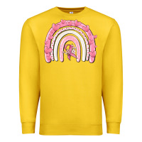 Lemon breast cancer  rainbow Premium Sweatshirt - MaliasSmallBusiness