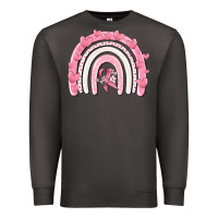 Smoke breast cancer  rainbow Premium Sweatshirt - MaliasSmallBusiness