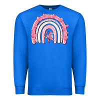 True Royal breast cancer  rainbow Premium Sweatshirt - MaliasSmallBusiness