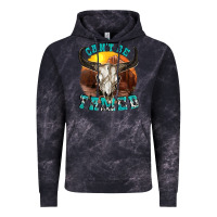 Cloud Black cant be tamed Vintage Hoodie - texasbilliewilder