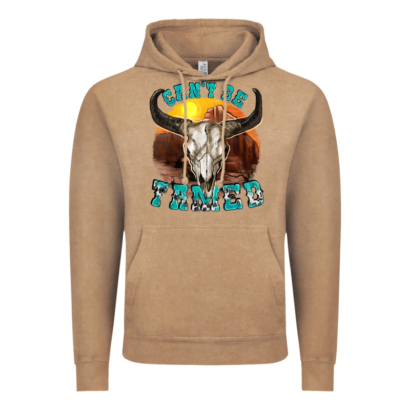 Cant Be Tamed Vintage Hoodie by texasbilliewilder | Teevron
