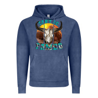 Vintage Denim cant be tamed Vintage Hoodie - texasbilliewilder
