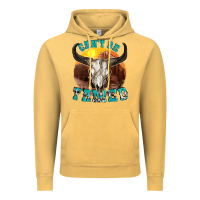 Vintage Mustard cant be tamed Vintage Hoodie - texasbilliewilder