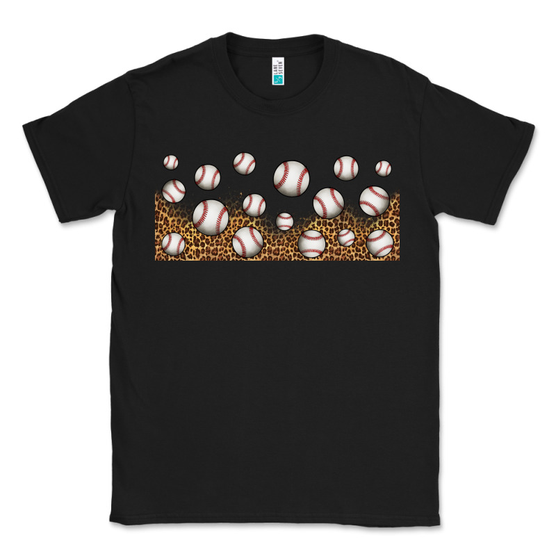 Leopard Baseball 16oz Libbey Glass Classic Tee by HRA Design Shop | Teevron