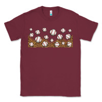Burgundy leopard baseball 16oz libbey glass Classic Tee - HRA Design Shop