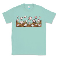 Seafoam leopard baseball 16oz libbey glass Classic Tee - HRA Design Shop