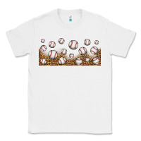 White leopard baseball 16oz libbey glass Classic Tee - HRA Design Shop