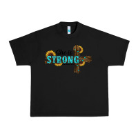 Black she i̇s strong western cross Urban Heavy Tee - RanaPortraitStore