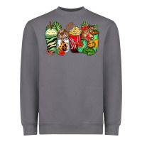Storm tiger coffee cups Heavyweight Sweatshirt - Zillion Design Studio