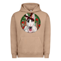 Pigment Burro Christmas Bull Terrier Urban Hoodie - RanaPortraitStore