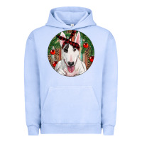 Pigment Grape Ice Christmas Bull Terrier Urban Hoodie - RanaPortraitStore