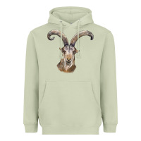 Matcha spanish goat face Heavyweight Hoodie - LillyAllenDesigns