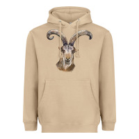 Mushroom spanish goat face Heavyweight Hoodie - LillyAllenDesigns