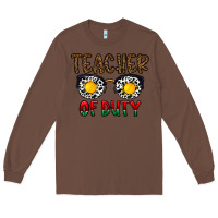 Chestnut teacher of duty Long Sleeve Tee - CowhideDigitalArt