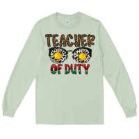 Matcha teacher of duty Long Sleeve Tee - CowhideDigitalArt