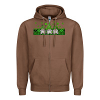 Chestnut st patricks gnomes Zipper Hoodie - Jasminsmagicworld