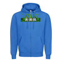 True Royal st patricks gnomes Zipper Hoodie - Jasminsmagicworld