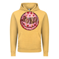 Vintage Mustard Western valentine's day xoxo round earrings Vintage Hoodie - RanaPortraitStore