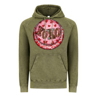 Vintage Olive Western valentine's day xoxo round earrings Vintage Hoodie - RanaPortraitStore