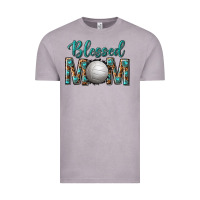Vintage Zinc western blessed mom with volleyball Vintage Tee - texasbilliewilder